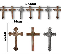 Veniec z krížov, 2,7 m