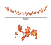 Girlanda s lístkami, 190 cm
