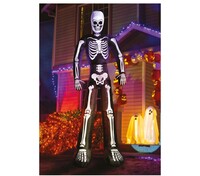 Nafukovacia halloweenska dekorácia kostra, 200 x 150 cm