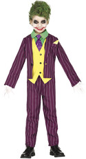 Chlapčenský kostým Joker, fialový