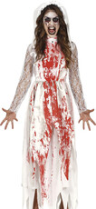Dámsky halloweenský kostým – krvavá nevesta