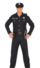 Pánsky kostým policajta/úradníka