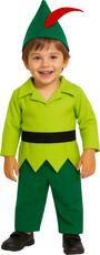 Kostým batoľaťa Peter Pan