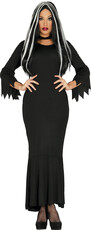 Dámsky kostým Čarodejnica/Morticia Addams