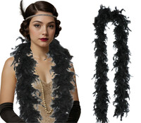 Boa perie čierne, 80 g