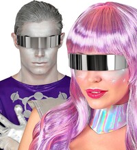 Čierne zrkadlové okuliare