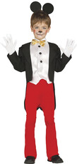 Chlapčenský kostým Mickey Mouse s čelenkou