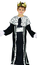 Chlapčenský kostým Traja králi, čierny