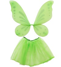 Dámsky set lesnej víly (krídla, tutu sukňa)