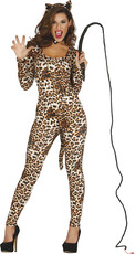 Dámsky kostým leopardej ženy