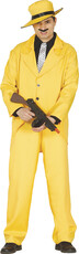 Pánsky gangsterský kostým, žltý