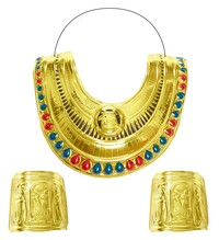 Kleopatrina súprava, náhrdelník a náramky