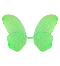 Motýľ so zelenými krídlami (víla) 85 x 50 cm