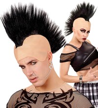 Čierna parochňa pankáč (rozbalené)