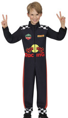 Chlapčenský kostým pretekára, čierny