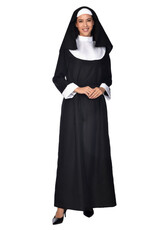 Dámsky kostým mníšky s opaskom, dlhý