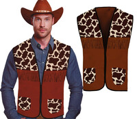 Kovbojská vesta pre dospelých