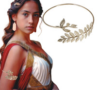 Vavrínový náramok na ruke