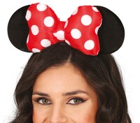 Čelenka s mašľou Minnie Mouse