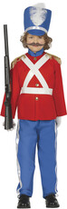 Chlapčenský kostým cínového vojaka