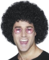 Pánska parochňa afro čierna (II. Akosť)