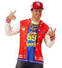 Pánske tričko, potlač hip hopper