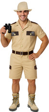 Pánsky safari kostým s klobúkom