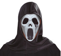Plastová maska Scream s kuklou