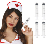 Súprava 4 injekčných striekačiek, 12 cm