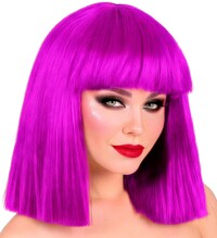 Dámska fialová parochňa "showgirl"