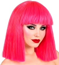 Dámska ružová parochňa "showgirl"