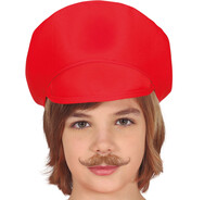 Detská čiapka Super Mario, červená