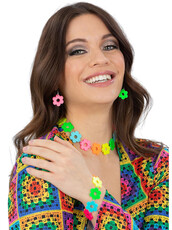 Hippie kvetinová sada šperkov