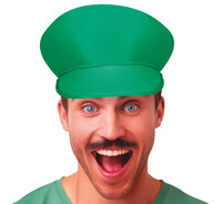 Zelená čiapka Luigi