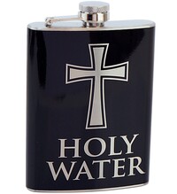 Fľaštička s nápisom „Holy Water“ pre kňazov a mníšky