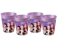 Sada opakovane použiteľných pohárov K-Pop, 250 ml, 4 ks