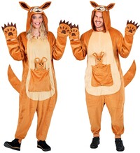 Unisex plyšový kostým klokana