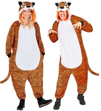 Unisex plyšový kostým tigra