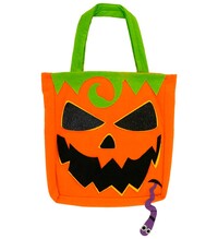 Taška „trick or treat“ s tekvicou