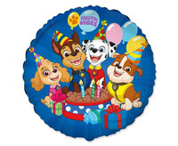 Fóliový balón Paw Patrol 45 cm, modrý