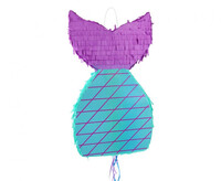 Piñata v tvare morskej panny, 30 x 7,5 x 49,5 cm
