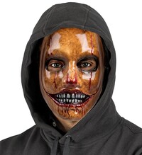 Plastová maska psycho klauna