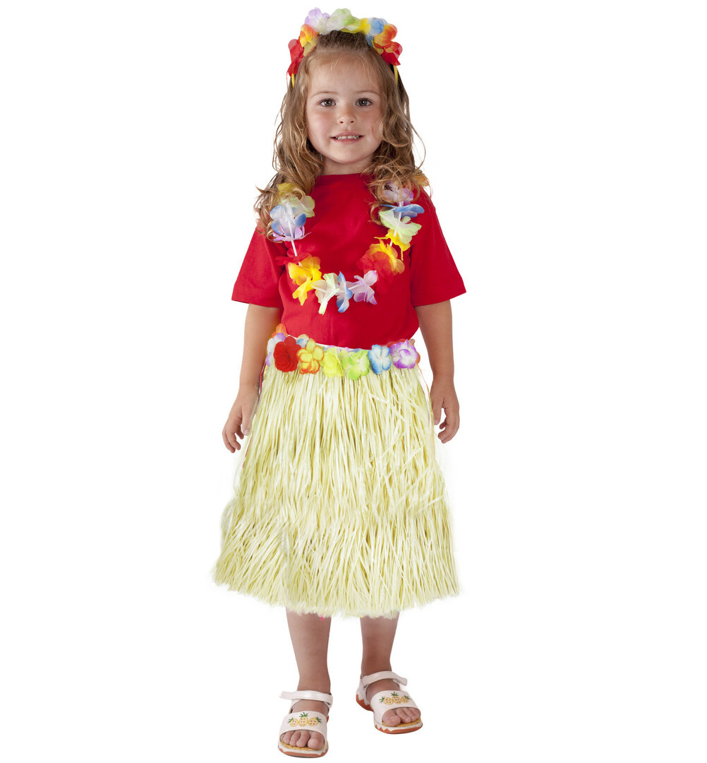 Detská sukňa Hawaii 45 cm