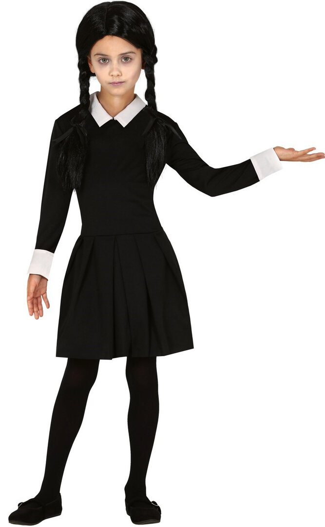 Dievčenský kostým Wednesday Addams