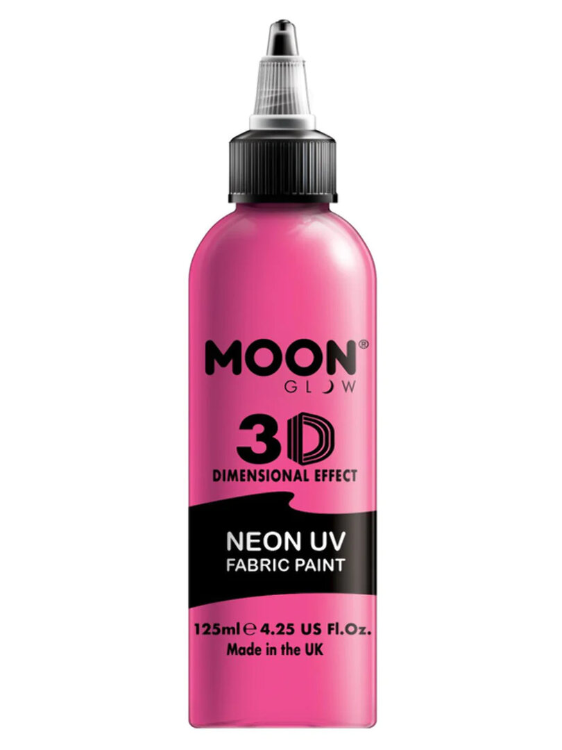 UV neon barva na textil, ružová