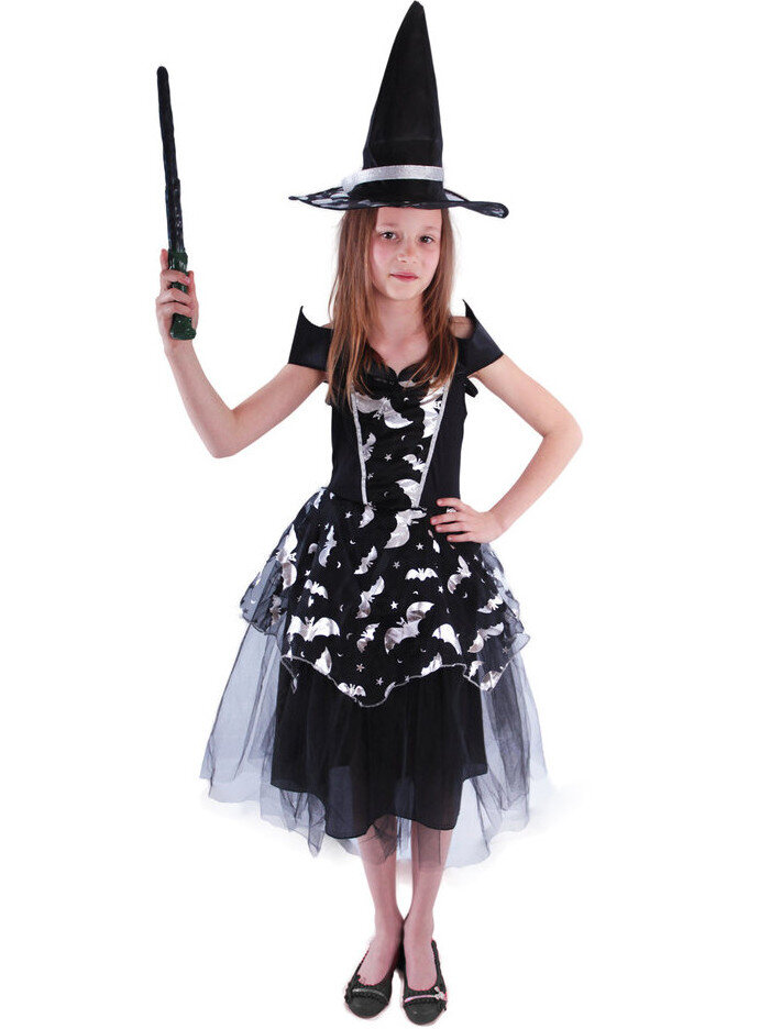 Detský kostým netopiera čarodejnice/Halloween