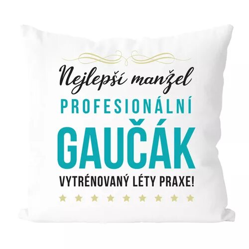 Gauč - vtipný vankúš