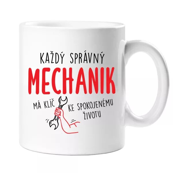 Každý správny mechanik - hrnček