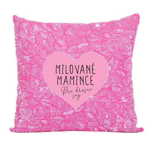 Milovaná mama - vtipný vankúš