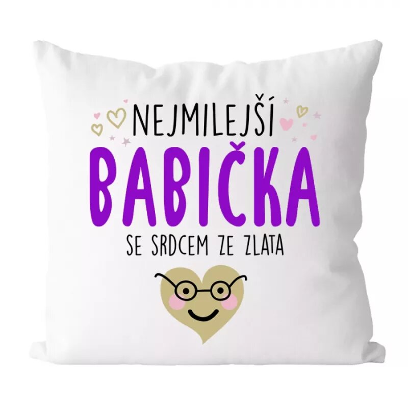 Najdrahšia babička - vankúš